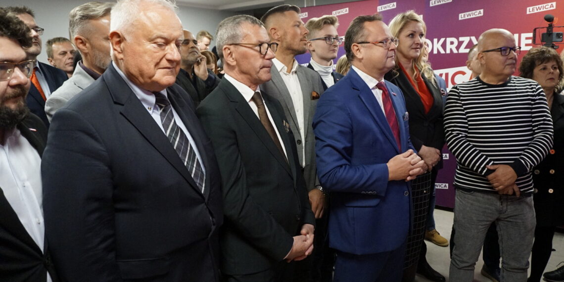 15.10.2023. Kielce. Sztab wyborczy Nowej Lewicy / Fot. Kamil Król - Radio Kielce