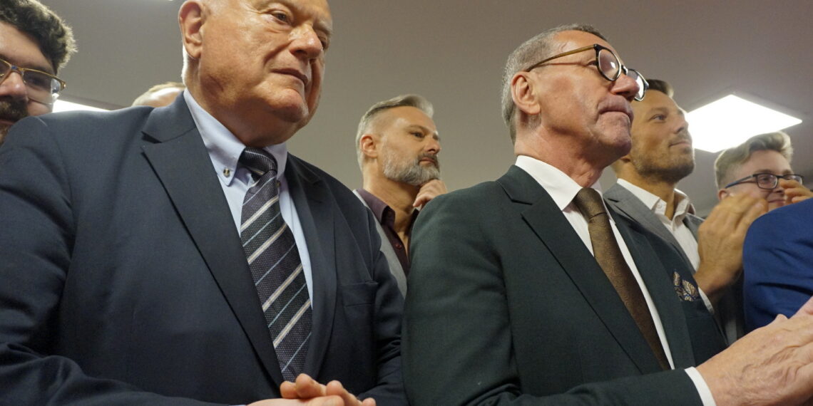 15.10.2023. Kielce. Sztab wyborczy Nowej Lewicy / Fot. Kamil Król - Radio Kielce