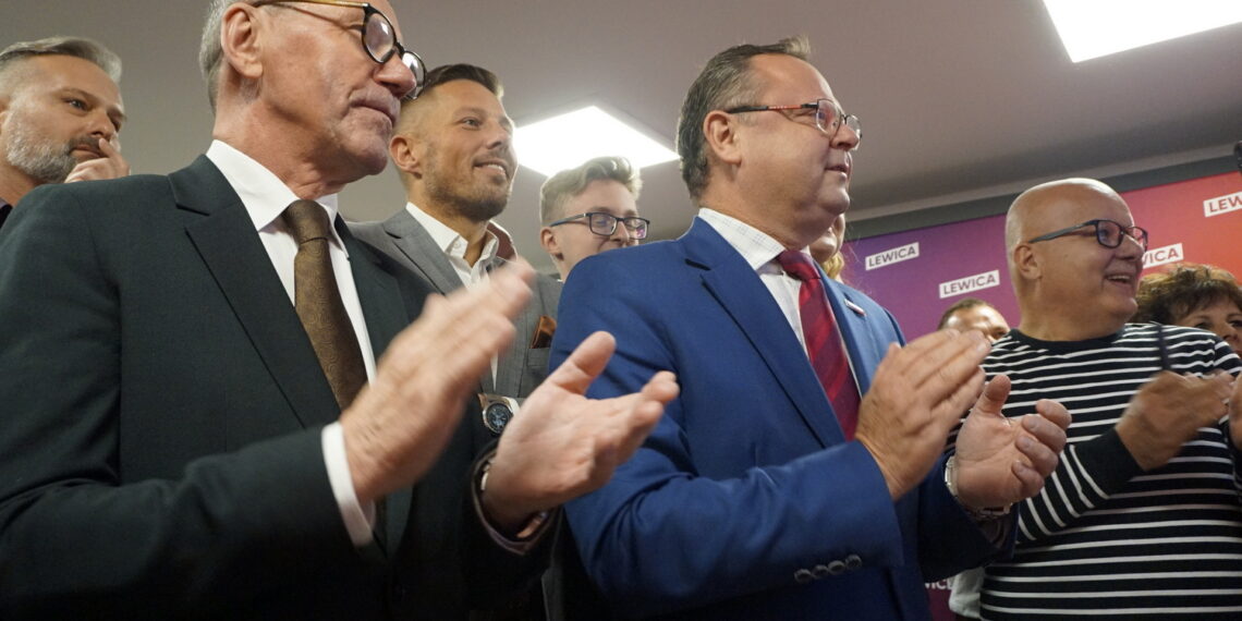 15.10.2023. Kielce. Sztab wyborczy Nowej Lewicy / Fot. Kamil Król - Radio Kielce
