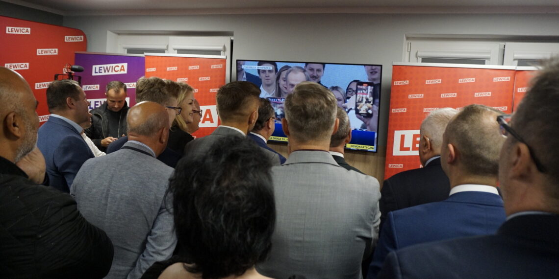 15.10.2023. Kielce. Sztab wyborczy Nowej Lewicy / Fot. Kamil Król - Radio Kielce