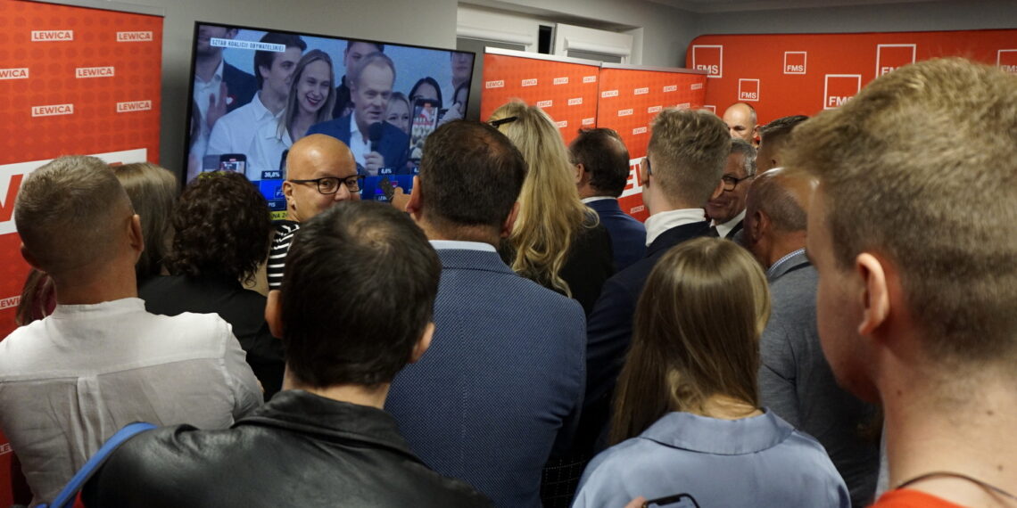 15.10.2023. Kielce. Sztab wyborczy Nowej Lewicy / Fot. Kamil Król - Radio Kielce
