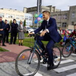 30.10.2023. Kielce. Otwarcie miasteczka ruchu drogowego. Na zdjęciu: Marcin Chłodnicki - zastępca prezydenta Kielc / Fot. Radio Kielce