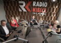 03.10.2023. Kielce. Punkty Widzenia. Na zdjęciu (od lewej): Jarosław Karyś - przewodniczący Rady Miasta Kielce, radna Katarzyna suchańska, Robert Szumielewicz - Radio Kielce, radna Katarzyna Czech-Kruczek / Fot. Jarosław Kubalski - Radio Kielce