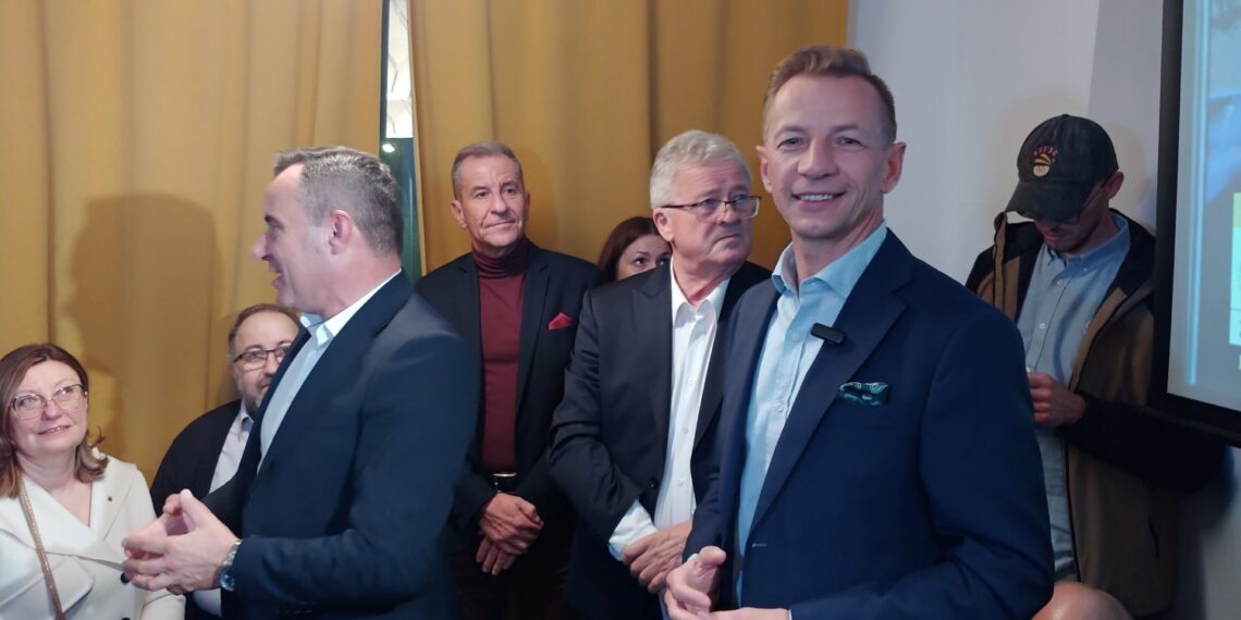 15.10.2023. Kielce. Sztab wyborczy Trzeciej Drogi / Fot. Marcin Marszałek - Radio Kielce