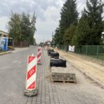 Rondo przejdzie remont - Radio Kielce 13.10.2023. Sandomierz. Rondo u zbiegu ulic Wojska Polskiego i 11 Listopada / Fot. Grażyna Szlęzak - Radio Kielce