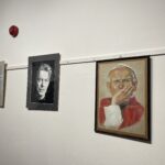 22.10.2023. Sandomierz. Wystawa malarstwa i rysunku Włodzimierza Szemraja / Fot. Grażyna Szlęzak - Radio Kielce