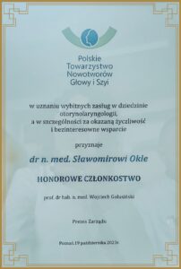 Fot. archiwum prywatne Sławomira Okły