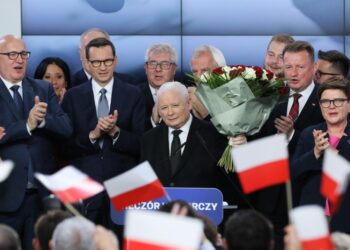 15.10.2023. Warszawa. Wybory parlamentarne 2023 / Fot. PAP/Paweł Supernak