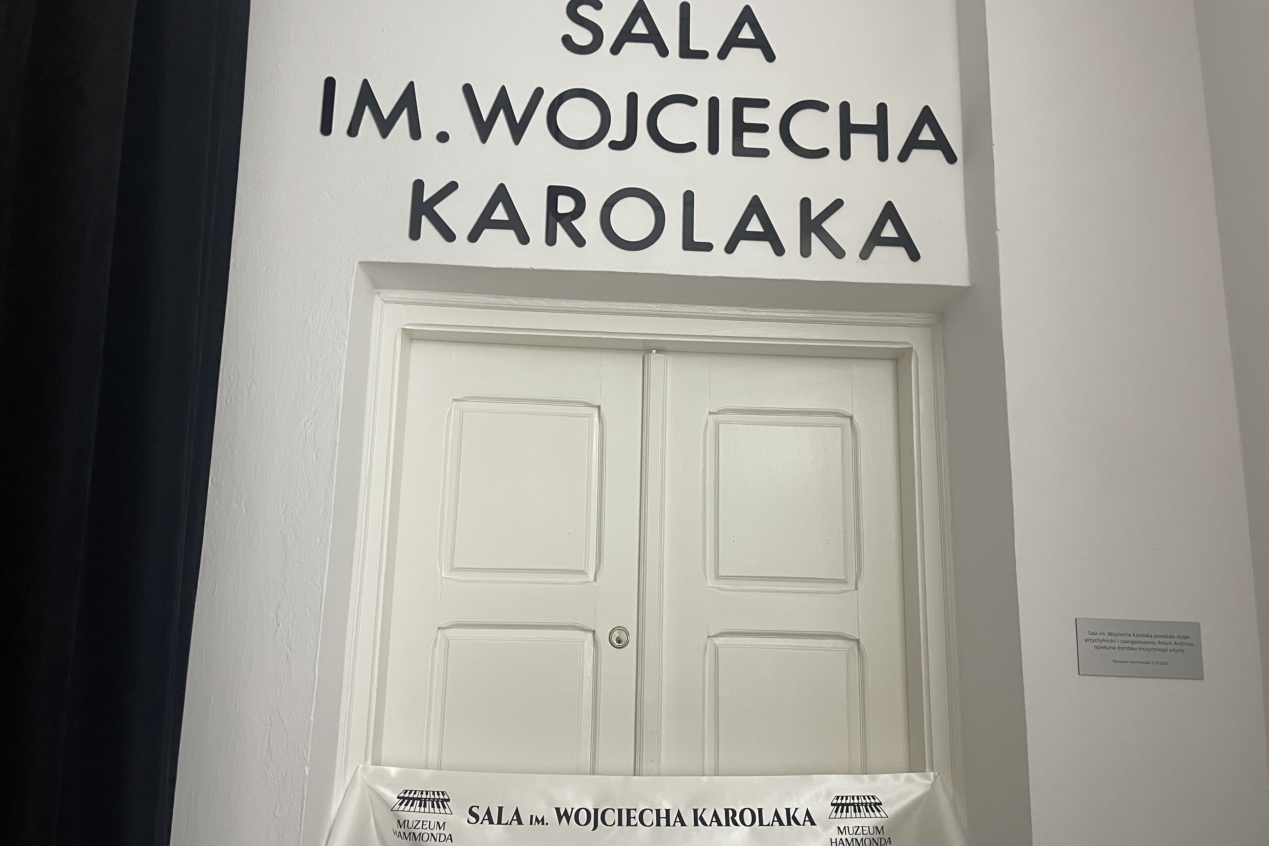 Wojciech Karolak ma swoją salę w Muzeum Hammonda w Kielcach