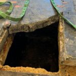 Kolejna tajemnica kościoła pokamedulskiego w Pustelni Złotego Lasu w Rytwianach - Radio Kielce Rytwiany. Krypty w kościele pokamedulskim w Rytwianach / Fot ks. Wiesław Kowalewski, dyrektor Pustelni Złotego Lasu w Rytwianach