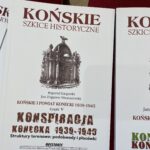 09.10.2023. Końskie. Biblioteka. Dokumenty, książki i archiwa zasłużonych dla Konecczyzny partyzantów - Jana i Józefa Wroniszewskich oraz Bogumiła Kacperskiego / Fot. Magdalena Galas-Klusek - Radio Kielce