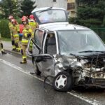 26.10.2023. Bieliny. Wypadek / źródło: Na Drodze Świętokrzyskie - Facebook