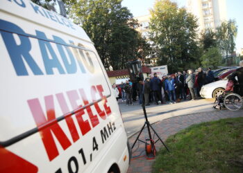18.10.2023. Kielce. Interwencja Radia Kielce. Problem z parkowaniem przy ul. Orkana. / Fot. Wiktor Taszłow - Radio Kielce
