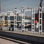 24.10.2023. Kielce. Dworzec PKP i perony kolejowe / Fot. Wiktor Taszłow – Radio Kielce