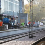 24.10.2023. Kielce. Dworzec PKP i perony kolejowe / Fot. Wiktor Taszłow – Radio Kielce