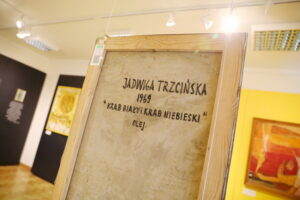 26.10.2023. Muzeum Historii Kielc. Wystawa zatytułowana „Osobna. Jadwiga Trzcińska – sztuka i życie”. / Fot. Wiktor Taszłow - Radio Kielce