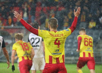 27.10.2023. Kielce. Mecz Korona Kielce - Puszcza Niepołomice. / Fot. Wiktor Taszłow - Radio Kielce