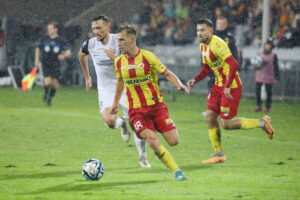 27.10.2023. Kielce. Mecz Korona Kielce - Puszcza Niepołomice. / Fot. Wiktor Taszłow - Radio Kielce