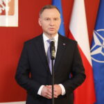 03.10.2023. Kielce. Świętokrzyski Urząd Wojewódzki. Na zdjęciu: Andrzej Duda - prezydent RP / Fot. Wiktor Taszłow - Radio Kielce