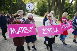 10.10.2023. Kielce. „Marsz Życia i Nadziei” / Fot. Wiktor Taszłow - Radio Kielce