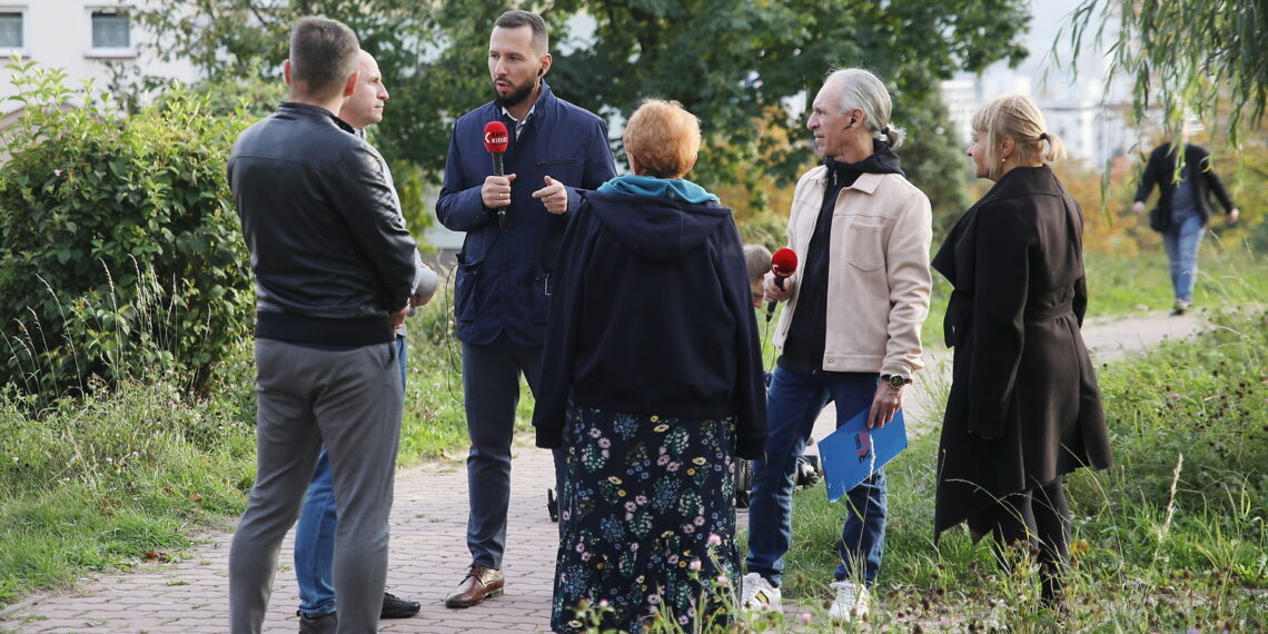 11.10.2023. Kielce. Interwencja Radia Kielce. Blok przy ulicy Elizy Orzeszkowej 40. / Fot. Wiktor Taszłow - Radio Kielce