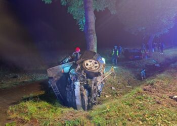 Kierowca audi zginął w wypadku