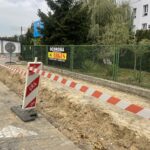 Rondo przejdzie remont - Radio Kielce 13.10.2023. Sandomierz. Rondo u zbiegu ulic Wojska Polskiego i 11 Listopada / Fot. Grażyna Szlęzak - Radio Kielce