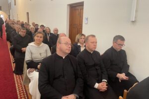 16.10.2023. Sandomierz. Wyższe Seminarium Duchowne w Sandomierzu. Inauguracja roku akademickiego / Fot. Grażyna Szlęzak – Radio Kielce 