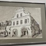 22.10.2023. Sandomierz. Wystawa malarstwa i rysunku Włodzimierza Szemraja / Fot. Grażyna Szlęzak - Radio Kielce