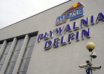 Kielce. Pływalnia Delfin przy ulicy Krakowskiej / Fot. Radio Kielce