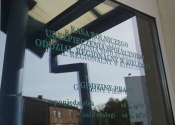 24.10.2023 Kielce. Kasa Rolniczego Ubezpieczenia Społecznego. KRUS / Fot. Radio Kielce