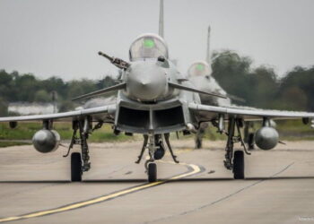 w Polsce są już myśliwce Typhoon Królewskich Sił Powietrznych