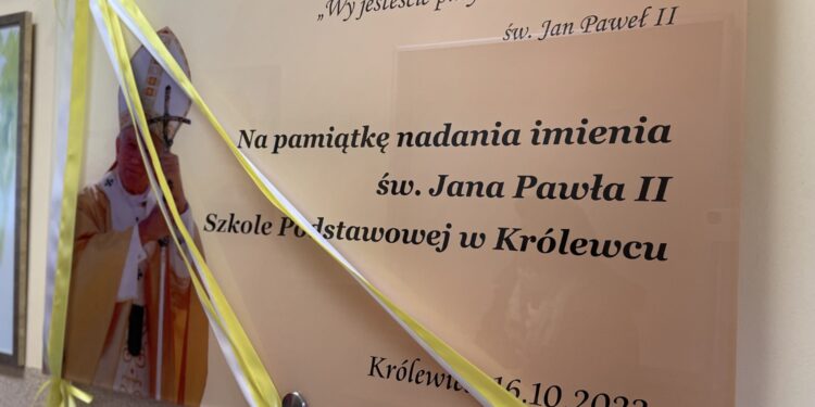 Szkoła w Królewcu ma patrona