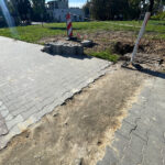 10.10.2023. Kielce. Skrzyżowanie alei Solidarności, ulicy Źródłowej, ulicy Sandomierskiej i alei Dziewięciu Wieków Kielc / Fot. Wiktor Taszłow – Radio Kielce