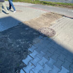 10.10.2023. Kielce. Skrzyżowanie alei Solidarności, ulicy Źródłowej, ulicy Sandomierskiej i alei Dziewięciu Wieków Kielc / Fot. Wiktor Taszłow – Radio Kielce