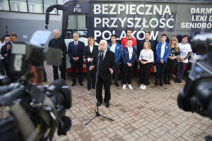 13.10.2023. Starachowice. Spotkanie z młodzieżą / Fot. Wiktor Taszłow - Radio Kielce