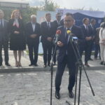 05.10.2023. Ujazd. Oddanie do użytku wyremontowanego odcinka drogi wojewódzkiej 758. / Fot. Anna Głąb - Radio Kielce