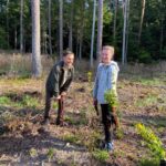 11.10.2023 Rytwiany. Sadzenie lasu / Fot. Grzegorz Forkasiewicz