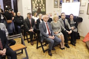 25.10.2023. Kielce. Muzeum Stefana Żeromskiego. Wręczenie stypendiów im. Andrzeja Radka / Fot. Jarosław Kubalski - Radio Kielce