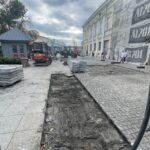 02.10.2023. Kielce. Rozbrukowanie Rynku / Fot. Jarosław Kubalski - Radio Kielce