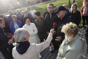 04.10.2023.Radio Kielce. Program: Interwencja: Radkowice w gminie Chęciny. / Fot. Jarosław Kubalski - Radio Kielce