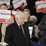 05.10.2023. Busko-Zdrój. Wizyta Jarosława Kaczyńskiego – prezesa PiS / Fot. Jarosław Kubalski – Radio Kielce