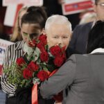 05.10.2023. Busko-Zdrój. Wizyta Jarosława Kaczyńskiego – prezesa PiS / Fot. Jarosław Kubalski – Radio Kielce