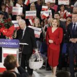 05.10.2023. Busko-Zdrój. Wizyta Jarosława Kaczyńskiego – prezesa PiS / Fot. Jarosław Kubalski – Radio Kielce