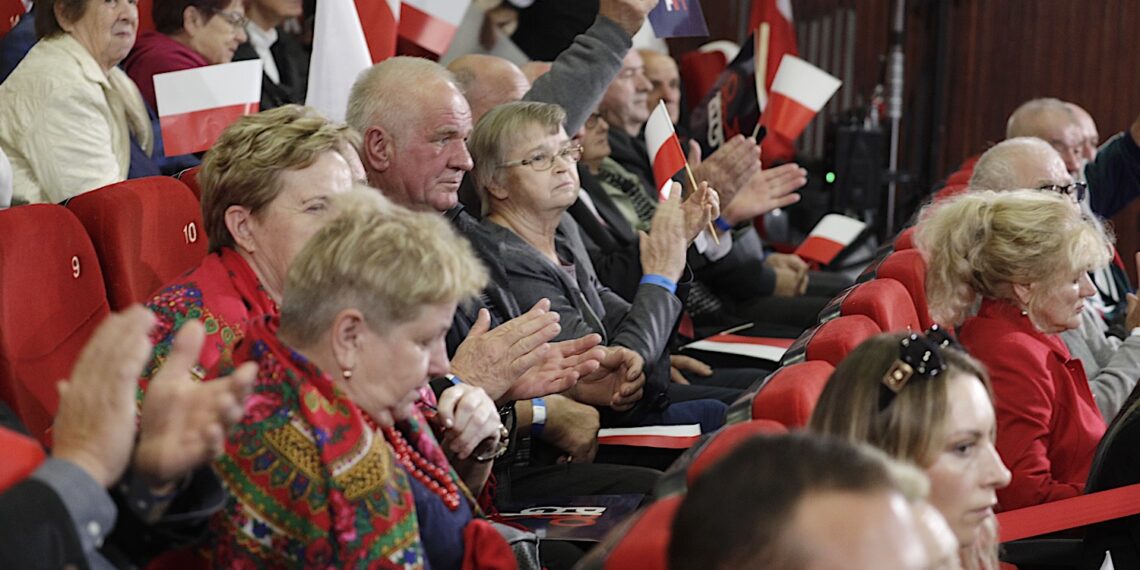 05.10.2023. Busko-Zdrój. Wizyta Jarosława Kaczyńskiego - prezesa PiS / Fot. Jarosław Kubalski - Radio Kielce