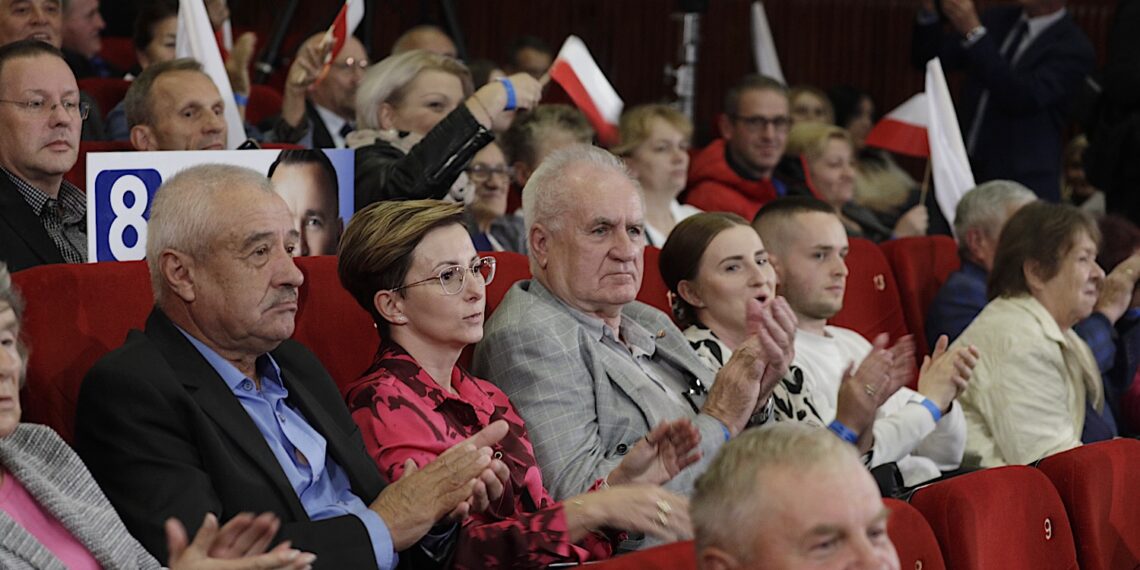 05.10.2023. Busko-Zdrój. Wizyta Jarosława Kaczyńskiego - prezesa PiS / Fot. Jarosław Kubalski - Radio Kielce