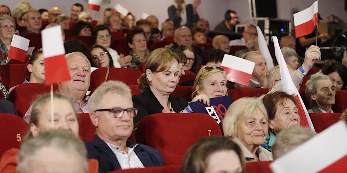 05.10.2023. Busko-Zdrój. Wizyta Jarosława Kaczyńskiego - prezesa PiS / Fot. Jarosław Kubalski - Radio Kielce