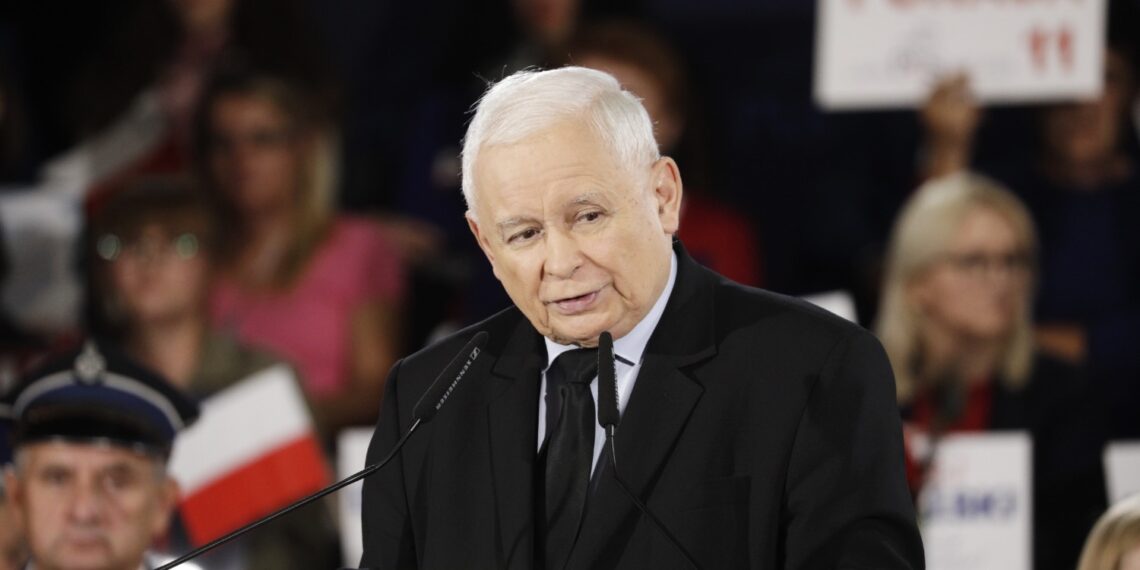 Jarosław Kaczyński w Kazimierzy Wielkiej