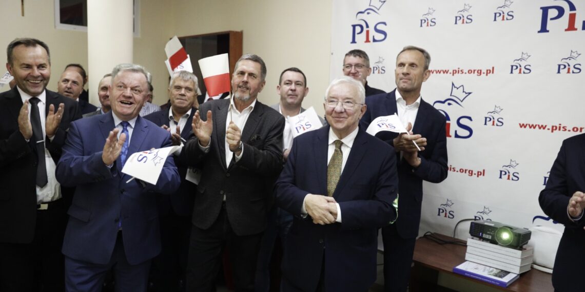 15.10.2023. Kielce. Sztab Prawa i Sprawiedliwości / Fot. Jarosław Kubalski - Radio Kielce