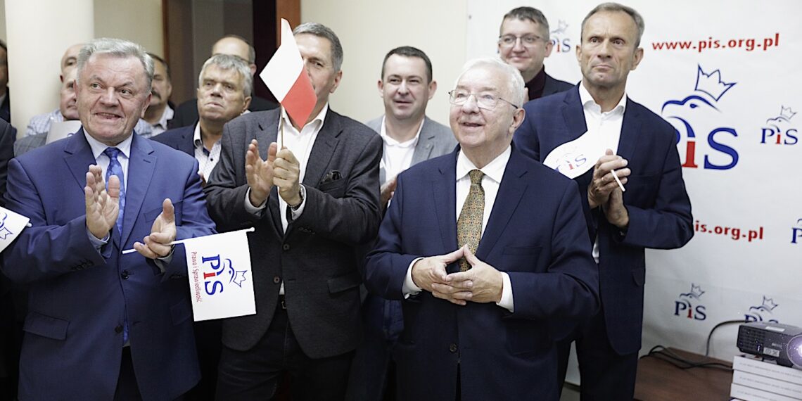 15.10.2023. Kielce. Sztab Prawa i Sprawiedliwości / Fot. Jarosław Kubalski - Radio Kielce